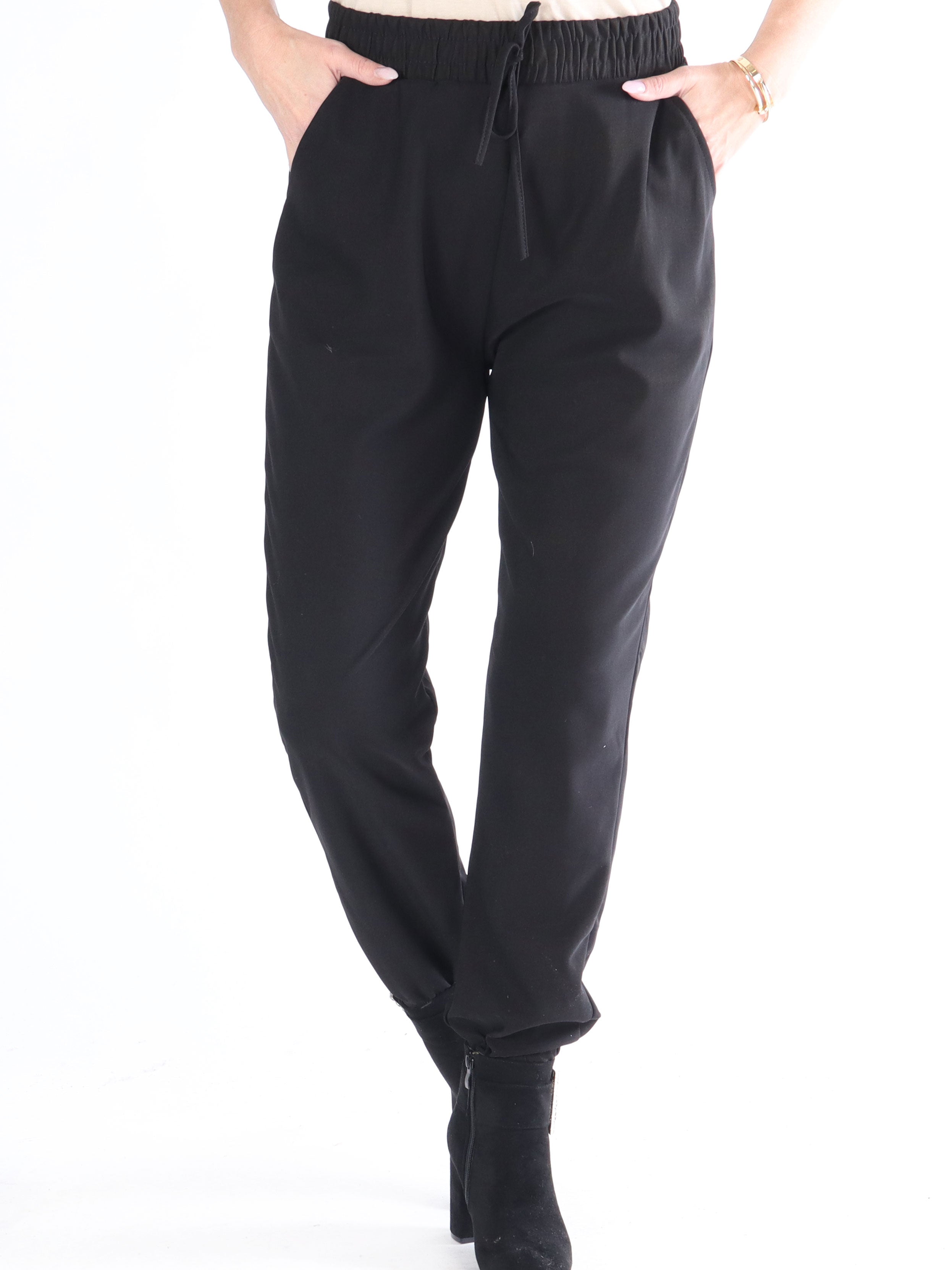 Hadiya - Byxor med elastisk kant